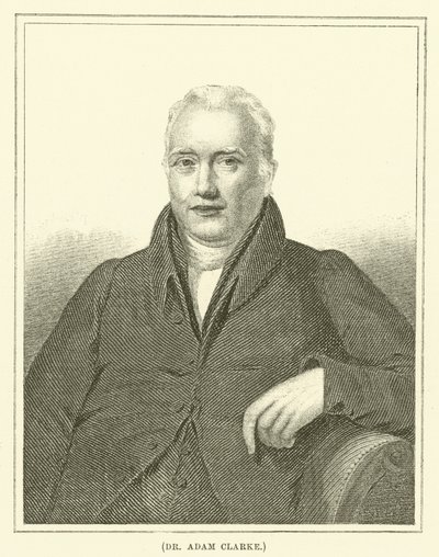 Dr. Adam Clarke (grabado) de English School