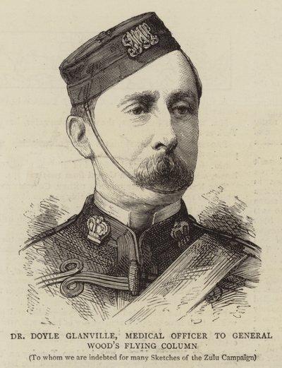 Dr. Doyle Glanville, Oficial Médico de la Columna Volante del General Wood de English School