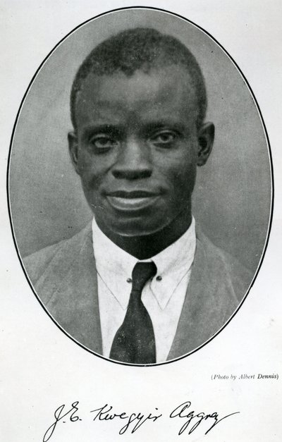 Dr. James Emmanuel Kwegyir Aggrey (1875-1927) de English School