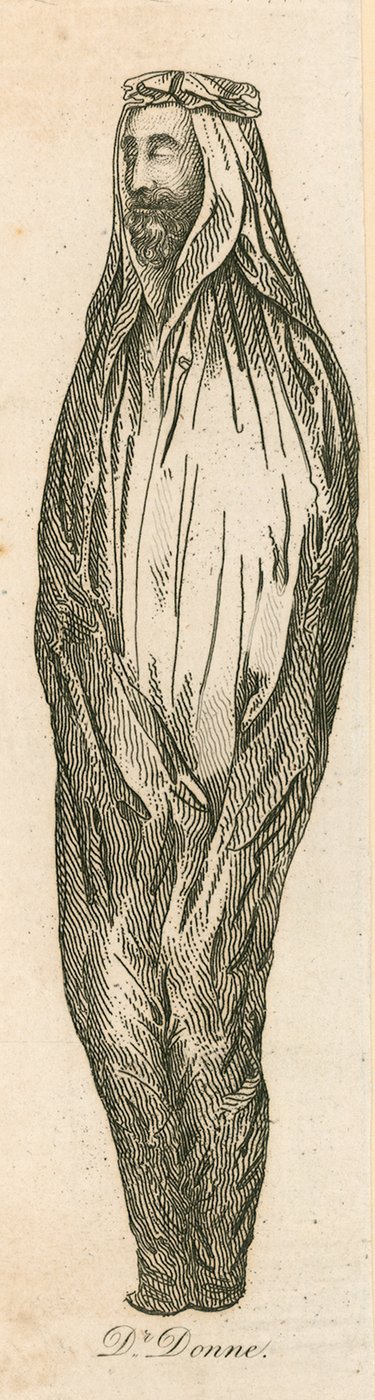 Dr. John Donne, Decano de la Catedral de San Pablo, Londres de English School