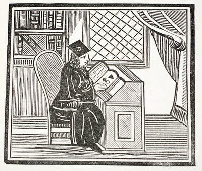 Dr. John Faustus, ilustración de Chap-books of the Eighteenth Century por John Ashton, pub. 1882 de English School