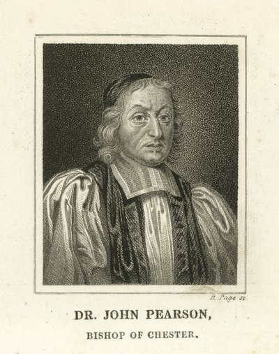 Dr. John Peason, Obispo de Chester de English School