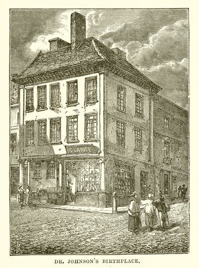 Lugar de nacimiento del Dr. Johnson de English School