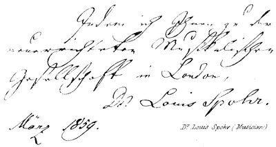 Dr. Louis Spohr de English School