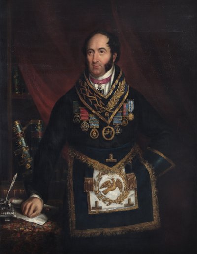 Dr. Robert Thomas Crucefix, 1837 de English School