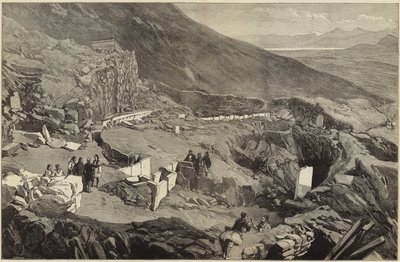 Las excavaciones del Dr. Schliemann en la Acrópolis de Micenas de English School