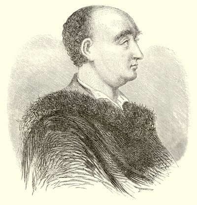 Dr. Swift, decano de St. Patrick (grabado) de English School