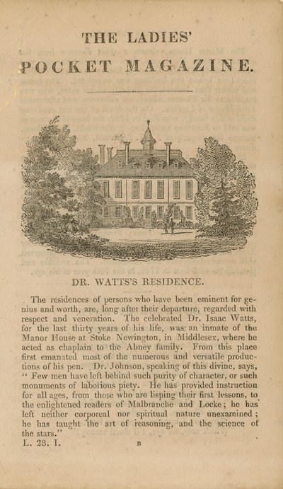 Residencia del Dr. Watts de English School