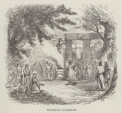 Sacrificios druídicos de English School