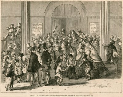 Teatro Drury Lane, Londres - contratando para el Pantomime de English School