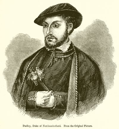 Dudley, Duque de Northumberland de English School