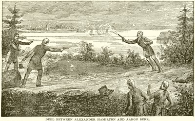Duelo entre Alexander Hamilton y Aaron Burr de English School