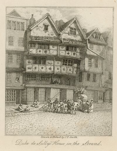 Casa del Duque de Sully en el Strand de English School