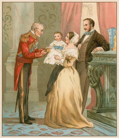 Regalo del duque de Wellington al príncipe Arturo de English School