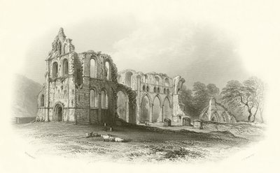 Abadía de Dundrennan de English School