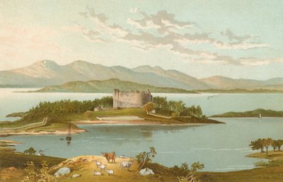 Castillo de Dunstaffnage y Loch Etive de English School