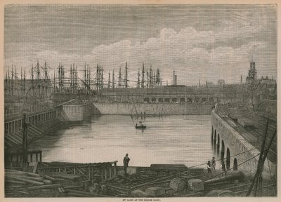 Bacía EW en el muelle de Londres de English School