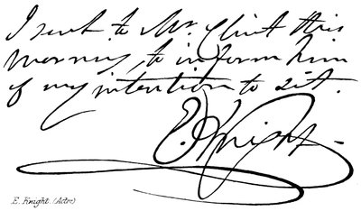 E. Knight (Actor) de English School