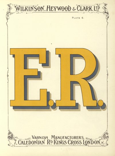 E. R. (cromolitografía) de English School