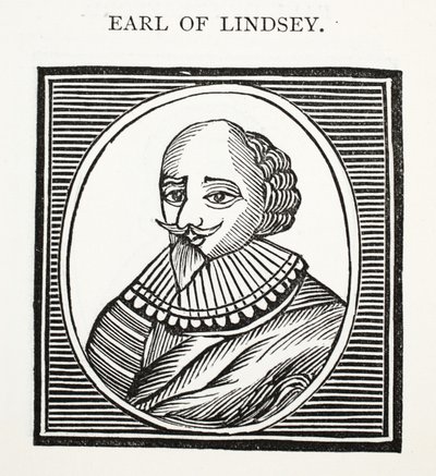 Conde de Lindsey, ilustración de Chap-books del siglo XVIII de John Ashton, pub. 1882 de English School