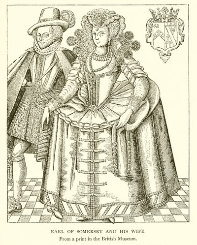 Conde de Somerset y su esposa de English School