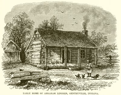 Primer hogar de Abraham Lincoln, Gentryville, Indiana de English School