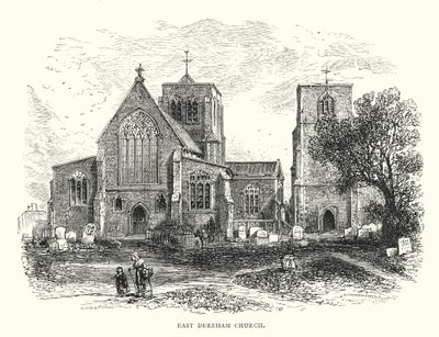 Iglesia de East Dereham (grabado) de English School