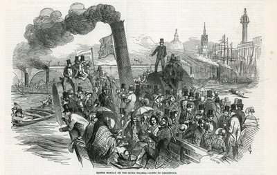 Lunes de Pascua en el río Támesis - yendo a Greenwich de English School