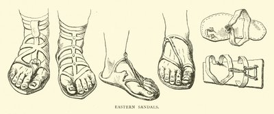 Sandalias orientales de English School
