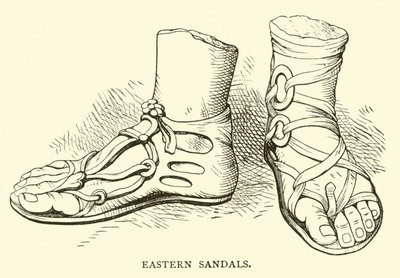 Sandalias orientales de English School