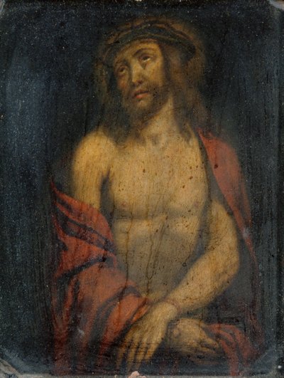 Ecce Homo, c.1775 (óleo sobre cobre) de English School
