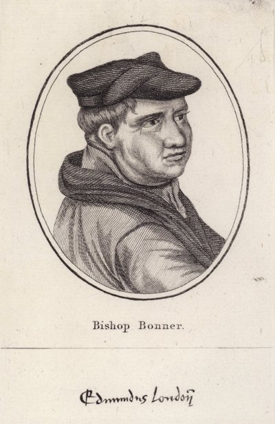 Edmund Bonner, clérigo inglés y Obispo de Londres que persiguió a los protestantes durante el reinado de María I de English School