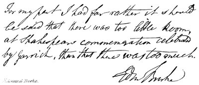 Edmund Burke de English School