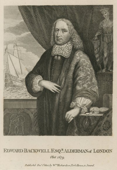 Edward Backwell, Concejal de Londres de English School