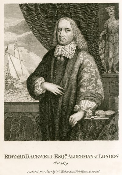 Edward Backwell, Concejal de Londres de English School