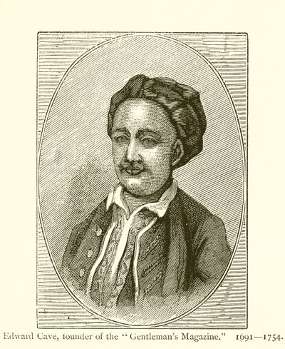 Edward Cave, fundador de la Revista del Caballero de English School