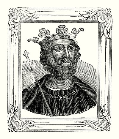 Eduardo II nació en 1284, fue coronado en 1308 y asesinado en 1328 de English School