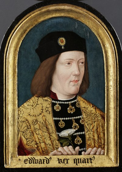 Eduardo IV, c.1510-1540 (óleo sobre tabla) (véase también 235435) de English School