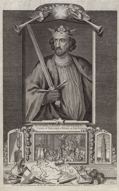 Eduardo I de Inglaterra de English School