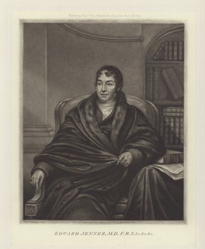 Edward Jenner, médico y científico inglés de English School