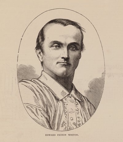 Edward Payson Weston (grabado) de English School