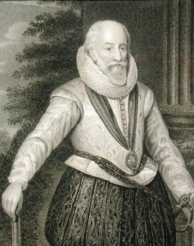 Edward Somerset, 4º Conde de Worcester (c.1553-1627), de 