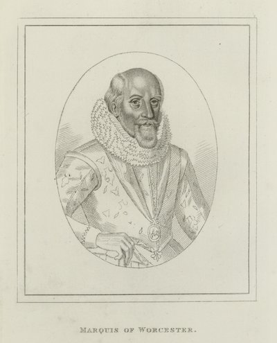 Edward Somerset, Marqués de Worcester de English School