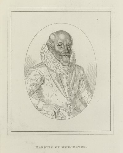 Edward Somerset, Marqués de Worcester de English School