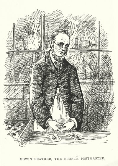 Edwin Feather, el cartero de Bronte de English School