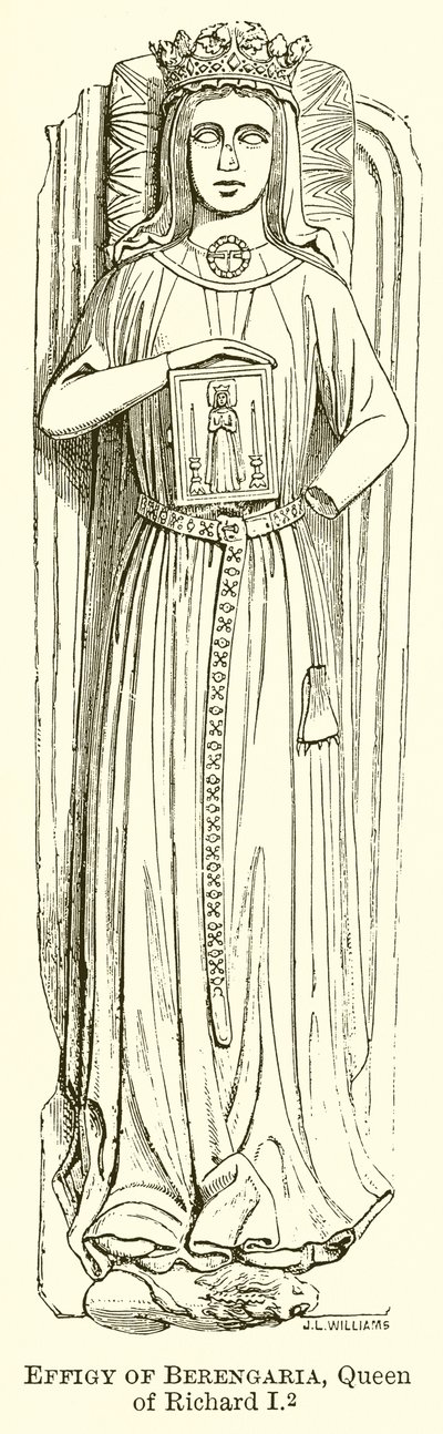 Efigie de Berenguela, Reina de Ricardo I de English School