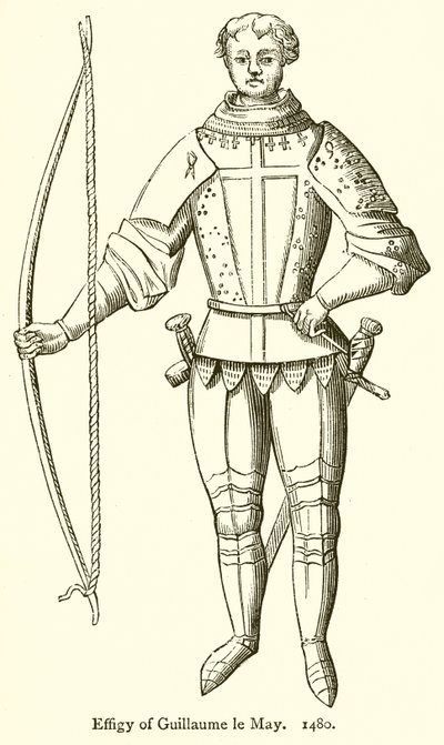 Efigie de Guillaume le May. 1480 de English School