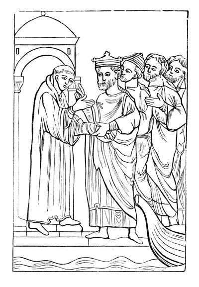 Egfrid, rey de Northumberland, de 