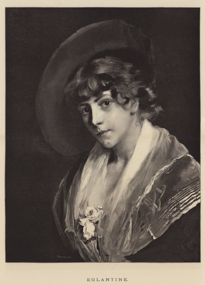 Eglantina (grabado) de English School