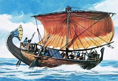Barco de Carga Egipcio de English School